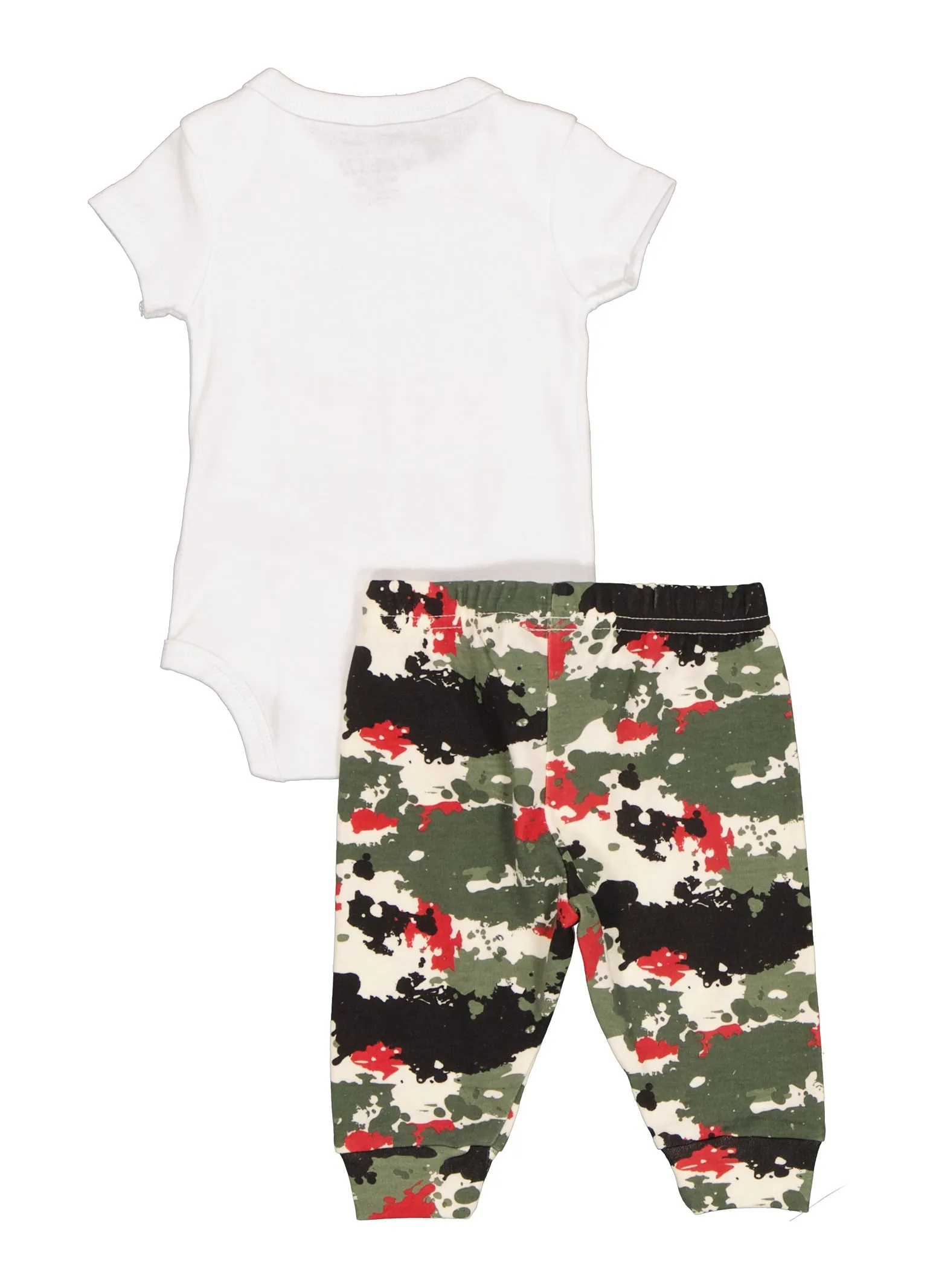 Baby Boys 0-9M Cloudy with a Chance of Drip Bodysuit and Leggings with Shoes