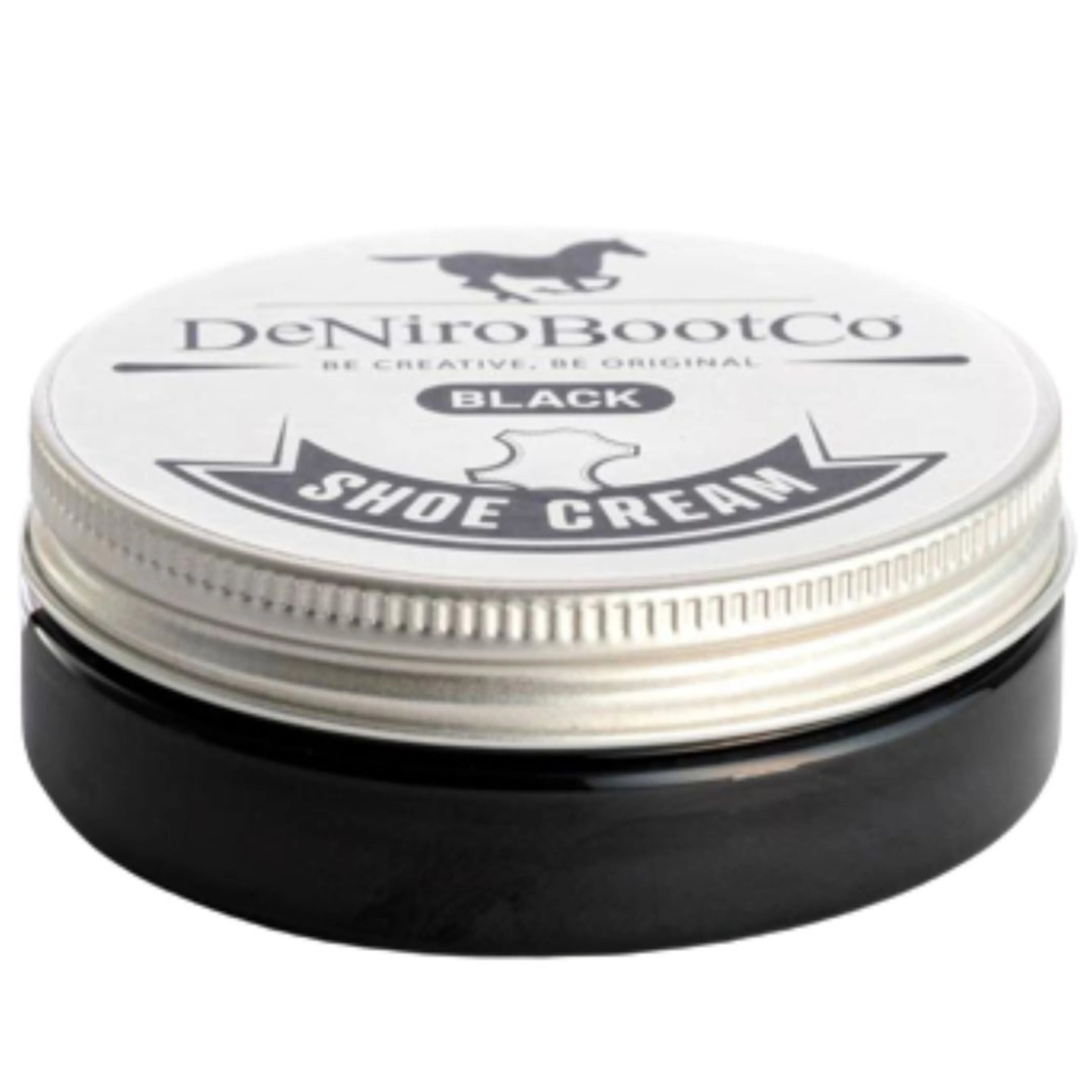 DeNiro Natural Shoe Cream - Black 50ml
