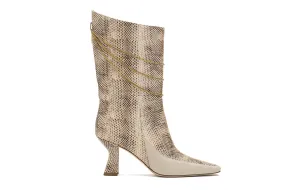 Naomi Ivory Python Print Boot
