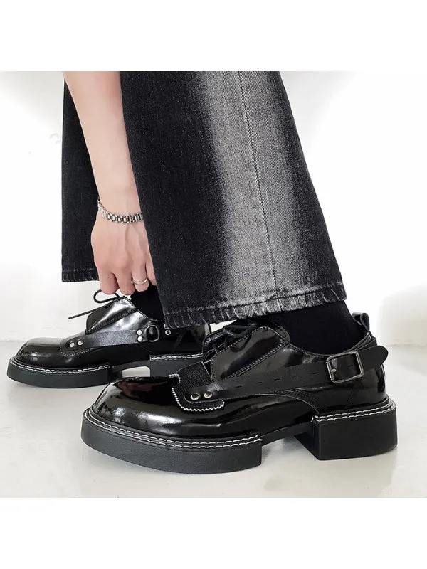 RETRO CASUAL LEATHER SHOES LET2773
