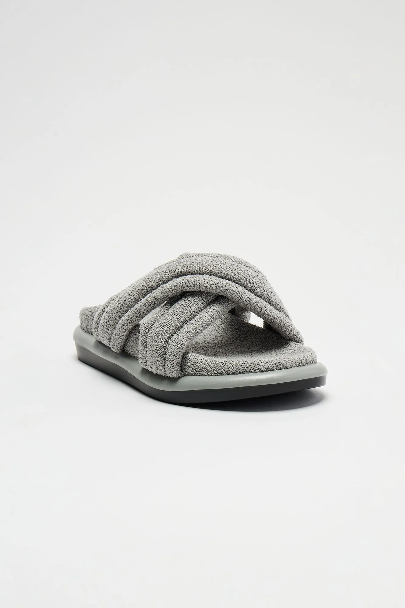 Shanelle Casual Slides - Grey