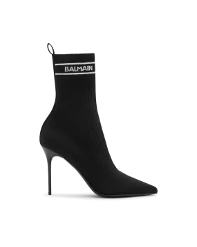 Skye Stretch Knit Ankle Boots