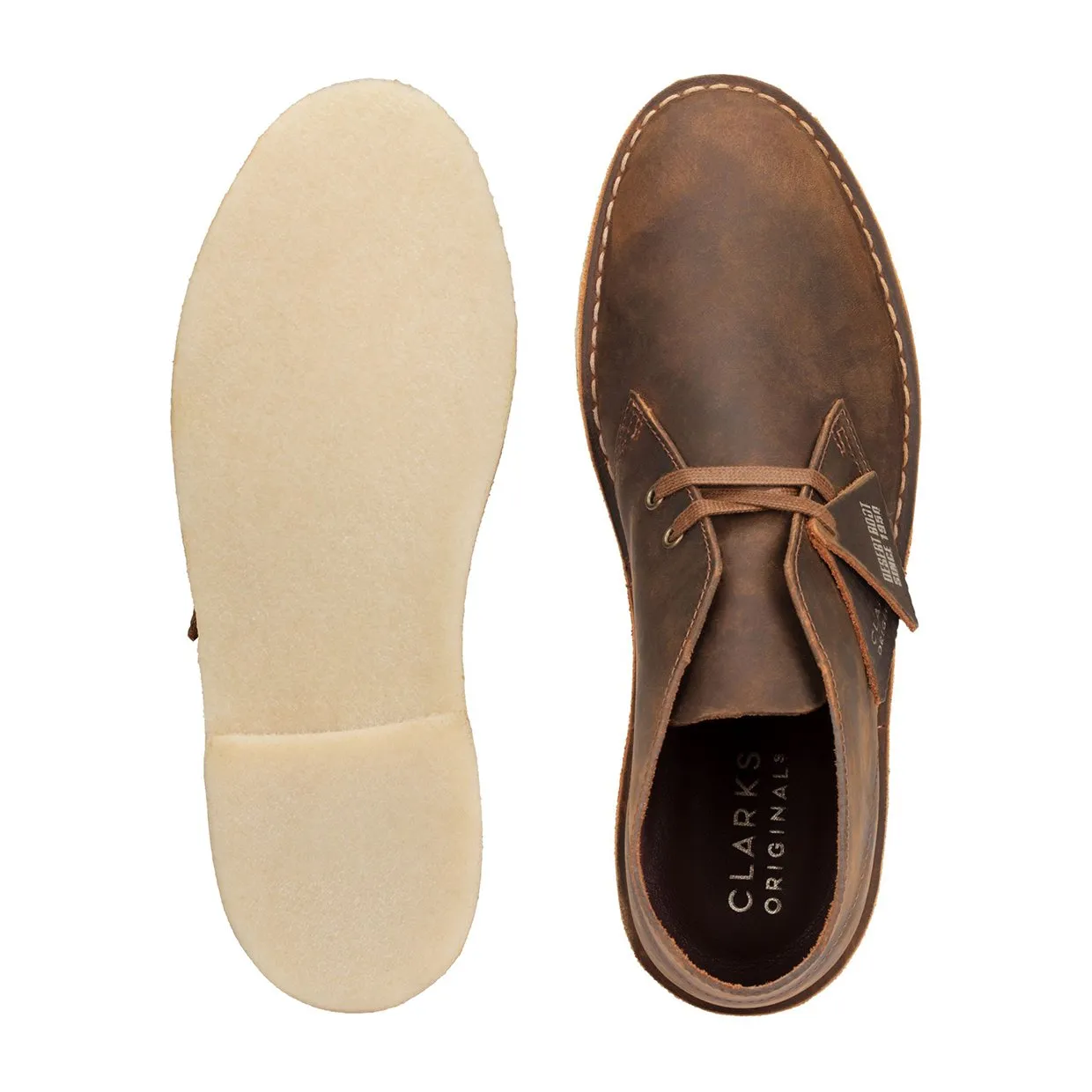 Stivaletti Clarks Desert Boot Marrone Cerato