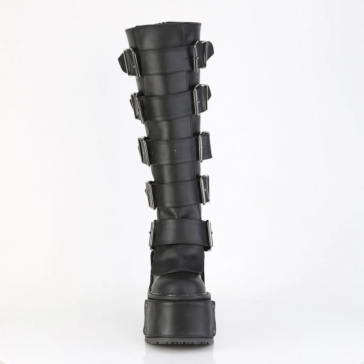 TRANSFORMER-800 Demonia Vegan Alternative Footwear Knee High Boots